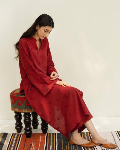 Gul e Rooh | 2-Piece  Stitched Embroidered Outfit