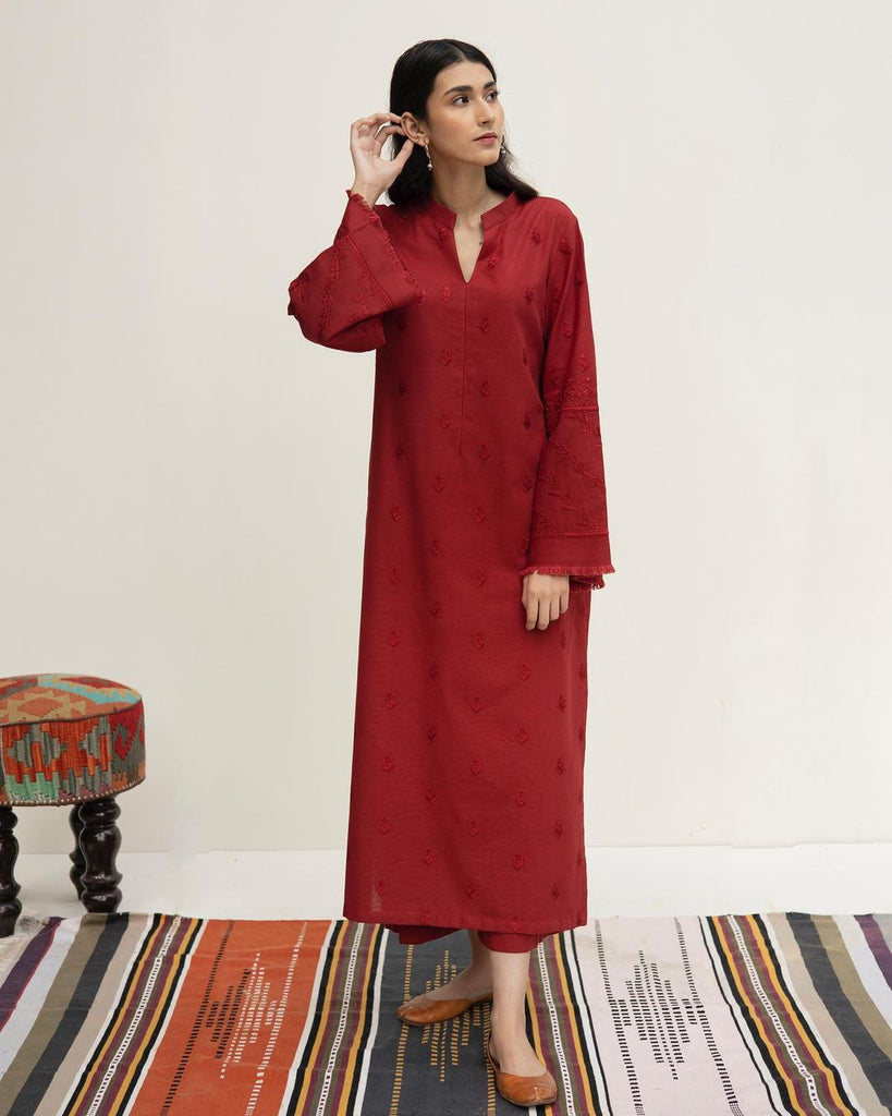 Gul e Rooh | 2-Piece  Stitched Embroidered Outfit