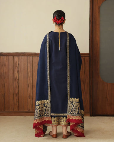 NAVI Blue Mystic | 3-Piece Stitched Embroidered Outfit